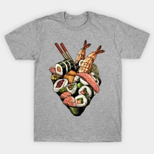 Sushi Heart T-Shirt